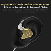KZ ZSN PRO X Wired Earbuds, in-Ear Monitor Headphones with Dual Driver-Clear Sound and Ergonomic Custom-Fit Earpieces (S/M/L),Gaming Earbuds,3.5mm Jack for Phones Computer Laptops (Black without Mic)