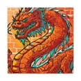 thumbnail image 2 of "Majestic Dragon Mural" - Canvas, 2 of 25