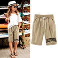 thumbnail image 2 of MEZZALL Child Kids Girls Shorts Elastic Waist Solid Color Shorts Comfy Lightweight Shorts With Pockets Boho Active Summer Athletic Casual Fashion Running Bottoms, 2 of 4