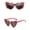 D, variant on OJJCXA Sunglasses Womens Men Blue Light Blue Light Filter Anti Fatigue Computer Gaming Eyewear UV Protection Polarized Glasses Multicolor One Size