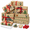 Large, variant on Small 12-Pack Christmas Bakery Cookie Boxes with Window and Ribbons