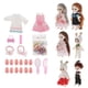 thumbnail image 4 of Doll Body 3D Big Eyes Realistic Eyelash Girl Dolls con caja Cumpleaños estilo 2 Zulema muñeca bjd cuerpo de niña, 4 of 8