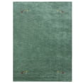 thumbnail image 6 of Rugsotic Carpets Handmade Rugs Hand Knotted Loom Rectangle 3'x5' Green Wool for Indoor Use, 6 of 9