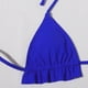 thumbnail image 2 of Gibobby Trajes de Baño para Mujer Pieza de ropa de playa de tamaño sólido para mujer, traje de baño de talla grande, dos conjuntos de Bikini, traje de ba(Azul,CH), 2 of 5