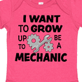 thumbnail image 4 of Inktastic I Want to Grow Up to Be a Mechanic Boys or Girls Baby Bodysuit, 4 of 5