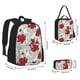 thumbnail image 2 of Fotbe Leaves And Anemone Flowers In Red Grey Set Escolar 3 en 1 para Niños - Mochila Duradera con Lonchera Aislante y Estuche para Lápices - Mochila Escolar para Niños y Niñas, 2 of 7