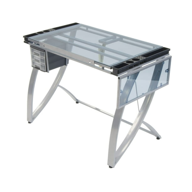 Studio Designs Futura Advanced Drafting Table with Side Shelf 