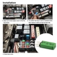 thumbnail image 3 of Fusible Hoja Mini Disyuntor DC 14V Disyuntor Reinicio Automático (verde), 3 of 7