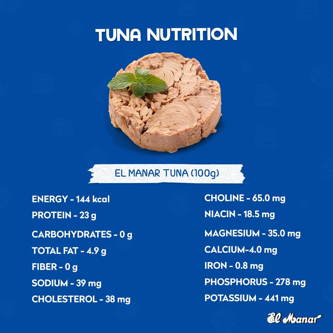 El Manar Whole Tuna In Olive Oil Pink Box - 0.16 Kg