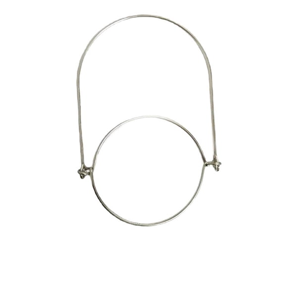 Stainless Steel Wire Handles Hangers For Mason Canning Jars - for Regular Mouth Jars, Easy to Install, for Displaying Gifts