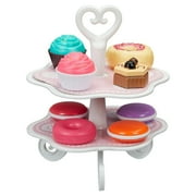Kid Connection Flower Tea Cart Play Set, 45 Pieces, Toddler Toys