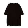 thumbnail image 2 of Men's Trendy Casual Crew Neck Graphic T-shirt With Exquisite Spider Prints, Street Style For Summer Daily Wear, 2 of 6