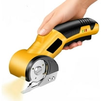 Cordless Electric Scissors with Safety Lock, 4V 320RPM Fabric & Cardboard Cutter, 1500mAh for Leather Paper Craft