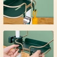 thumbnail image 4 of onlyliua Liquidación Ofertas Del Día Ofertas Prime Esponja para Grifo con Gancho, Organizador de Fregadero para Cocina, Esculidor de Grifo Colgante para Baño, 4 of 7