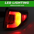 thumbnail image 3 of Luces traseras Lochnchn compatibles con GMC Acadia 2013-2017, 3 of 6