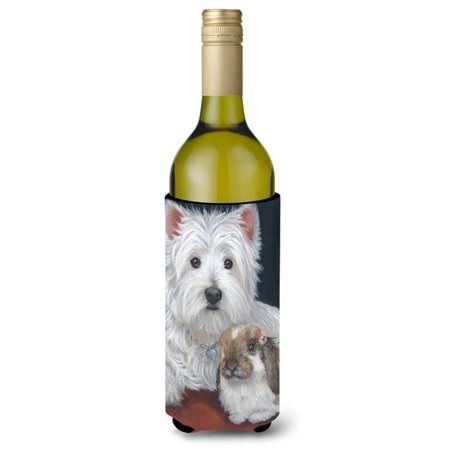 

Westie Rabbit Harmony Wine Bottle Hugger