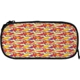 thumbnail image 3 of Nineties Ice Cream Pineapple Pencil Case, Large Capacity Large Pen Holder Pouch, 3 of 4