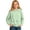 Q342 Green, variant on Angala Toddler Girls Hoodie Fall Sweatshirt Casual Girls Loose Fit Clothes Size 3-4 Years Black