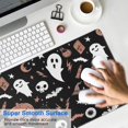 thumbnail image 4 of Long Mouse Pads for Desk,Accented Spooky Halloween Pattern Desk Mats on Top Of Desks, Desk Mouse Pad Extra Large with 3mm Non-Slip Base and Stitched Edge for Gaming,Office,Work,Home 31.5x11.8in, 4 of 5