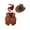 3pcs-Type-B-Brown02, variant on inhzoy Kids Boys Girls Western Cowboy Cowgirl Vest Cosplay Jacket Brown 12