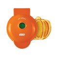thumbnail image 3 of DASH DMWP001OR Mini Maker for Individual Waffles, Hash Browns, Keto Chaffles with Easy to Clean, Non-Stick Surfaces, 4 Inch, Orange Pumpkin, 3 of 4
