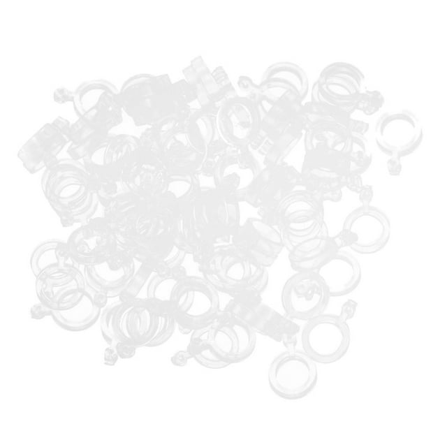 100 Pcs Bandes de Granulateur de vers de Mer pour Pêche - Transparent, L L