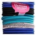 thumbnail image 4 of Goody Ouchless No-Metal Blue and Teal Elastics 30-count, 4 of 5