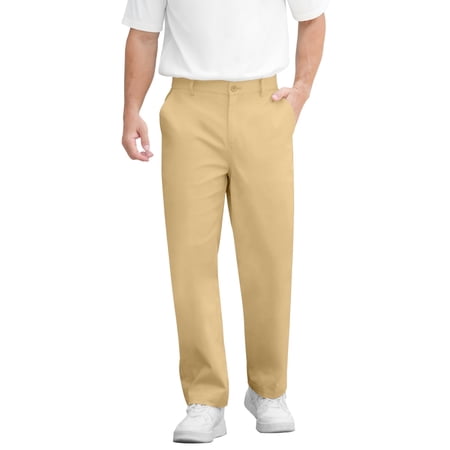 Iceglad Men's Stretch Cotton Straight Fit Casual Chino Pants