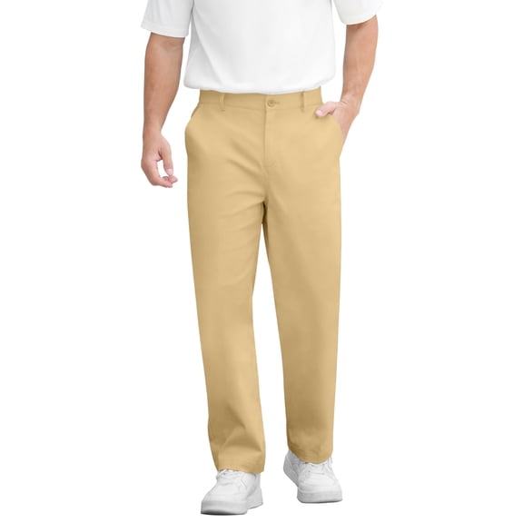 Iceglad Men's Stretch Cotton Straight Fit Casual Chino Pants