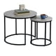 thumbnail image 1 of Set de 2 Mesas de Centro Gris HOMEMAKE FURNITURE Industrial Clásico, 1 of 6