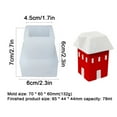 thumbnail image 1 of Christmas Silicone Igloo Cake Grinding Tool Christmas Tree Diy Gypsum Candle Baking, 1 of 2