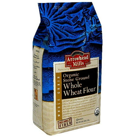 Arrowhead Mills Whole Wheat Flour, 5LB (Pack of 6)