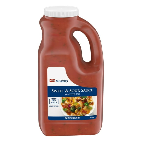 Minor's No High Fructose Corn Syrup Sweet and Sour Cooking Sauce, 72 oz Jug