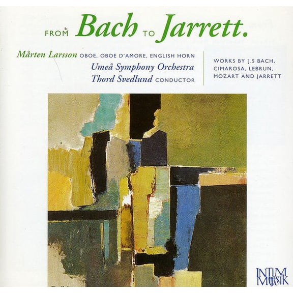 M Rten Larsson - Concerto for Oboe D'amore in a Major - Music & Performance - CD