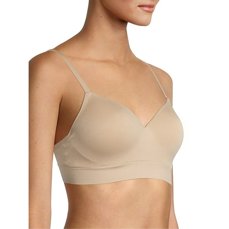 No Boundaries Juniors Seamless Comfy Bra, 2-Pack 