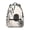 Black-31, variant on Marine Life Turtle Backpack for Student Waterproof Scratch-Resistant Composite Oxford Cloth with Tropical Ocean Print, Adjustable Straps, Breathable Padding for School and Travel