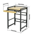 thumbnail image 6 of Aqzb Over The Washer Storage Shelf, Washing Machine Storage Utility Rack with Countertop, Height Adjustable Washing Machine Storage Stand _Clearance Washer Storage Rack, 6 of 8