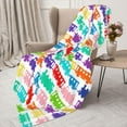 thumbnail image 5 of Yibo Cartoon Car Blanket Flannel Soft and Comfortable Anti-static Bed Sofa Blanket, 5 of 9