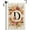 D, variant on Monogram Letter S Large Garden Flag Family Last Name Initial Yard Flag 28 x 40 Inch Floral Garden Flag Vertical Holiday Outdoor Farmhouse Decoration