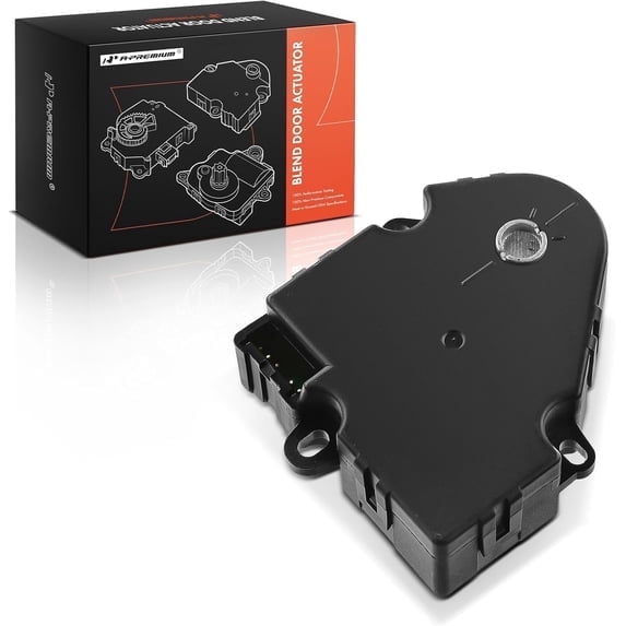 A-Premium HVAC Heater Blend Door Actuator Replacement for Chevrolet Malibu 2008-2012 Pontiac G6 2005-2010 Saturn Aura 2007-2009 Temperature 5 Pins