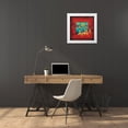 thumbnail image 3 of Moga 12x12 White Modern Wood Framed Museum Art Print Titled - Deau, de vent et de sable, 3 of 4