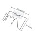 thumbnail image 2 of unbranded 1Ud Rack De Cocina En Acero Inoxidable Para Guardar Tapas Y Tablas Colgante Sin Perforación Plata, 2 of 8