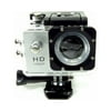AZ Trading & Import SCW8 Silver Sport Camera 1080p HD Built in WiFi & Waterproof, Silver