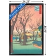 thumbnail image 3 of Utagawa Hiroshige - Plum Garden at Kamata Wall Poster, 22.375" x 34" Framed, 3 of 6