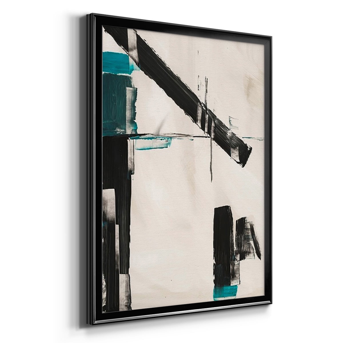 Geometry Notes III Premium Framed Print, in Gold, Black, or Silver - Ready to Hang