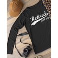thumbnail image 4 of Tstars Mens Retirement Gifts Retirement Shirt Retired Since 2021 Tshirt Retired T-shirt Funny Humor Novelty Retired Tee Long Sleeve T Shirt, 4 of 5