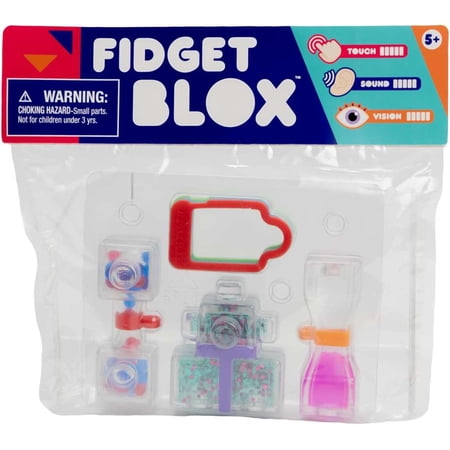 Fidget Blox 3-Pack with Back Pack Clip