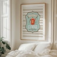 thumbnail image 6 of Rise & Shine Coffee is Brewing // Typography // Seafoam Blue-Green, Khaki Brown, Red, Yellow, White // Kitchen Decor // V1 - Digital Art Coffee Kitchen Decor Unframed Wall Art Print 8 x 10 inches, 6 of 13