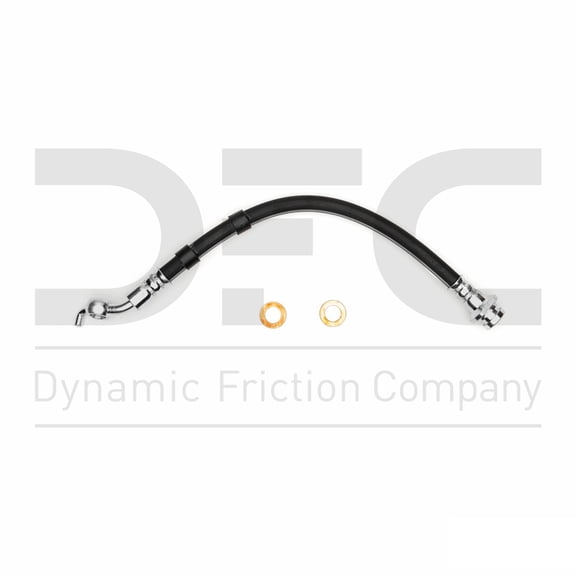 Rear Left Dynamic Friction Company Brake Line Hose 350-67156 For 2004-2009 Nissan Quest