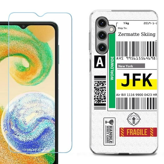 OneToughShield ® Compatible with Samsung Galaxy A15 5G, Shockproof Phone Case, with Tempered Glass Screen Protector - Mail / New York